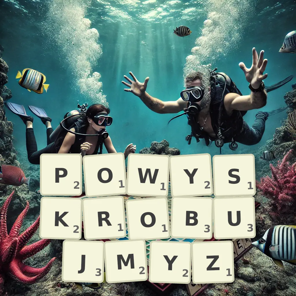 Słowa z liter POWYSKROBUJMYŻ