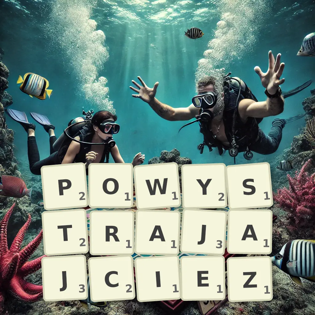Słowa z liter POWYSTRAJAJCIEŻ