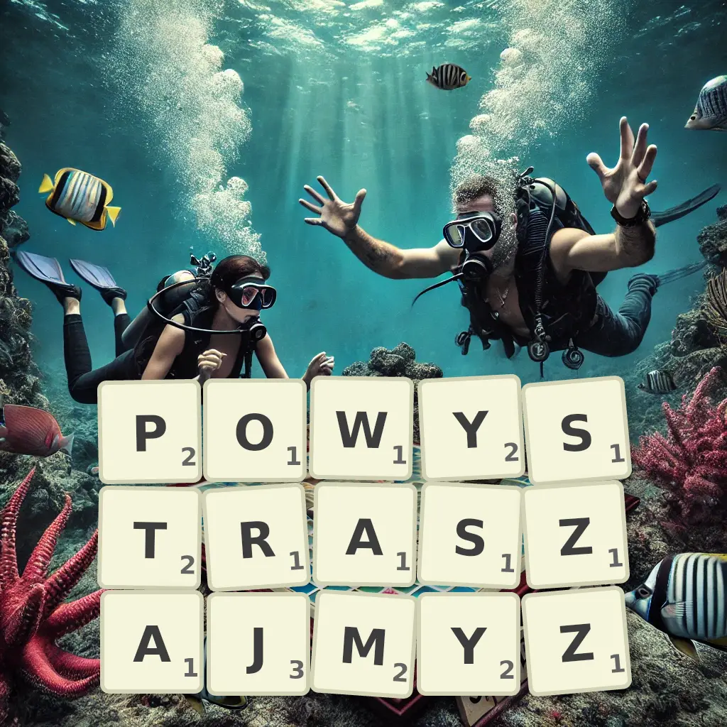 Słowa z liter POWYSTRASZAJMYŻ