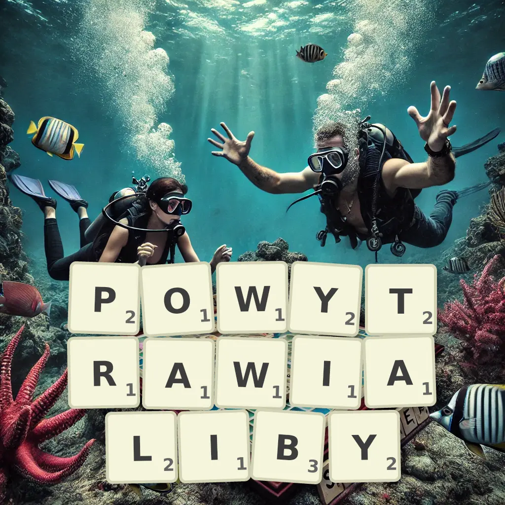 Słowa z liter POWYTRAWIALIBY