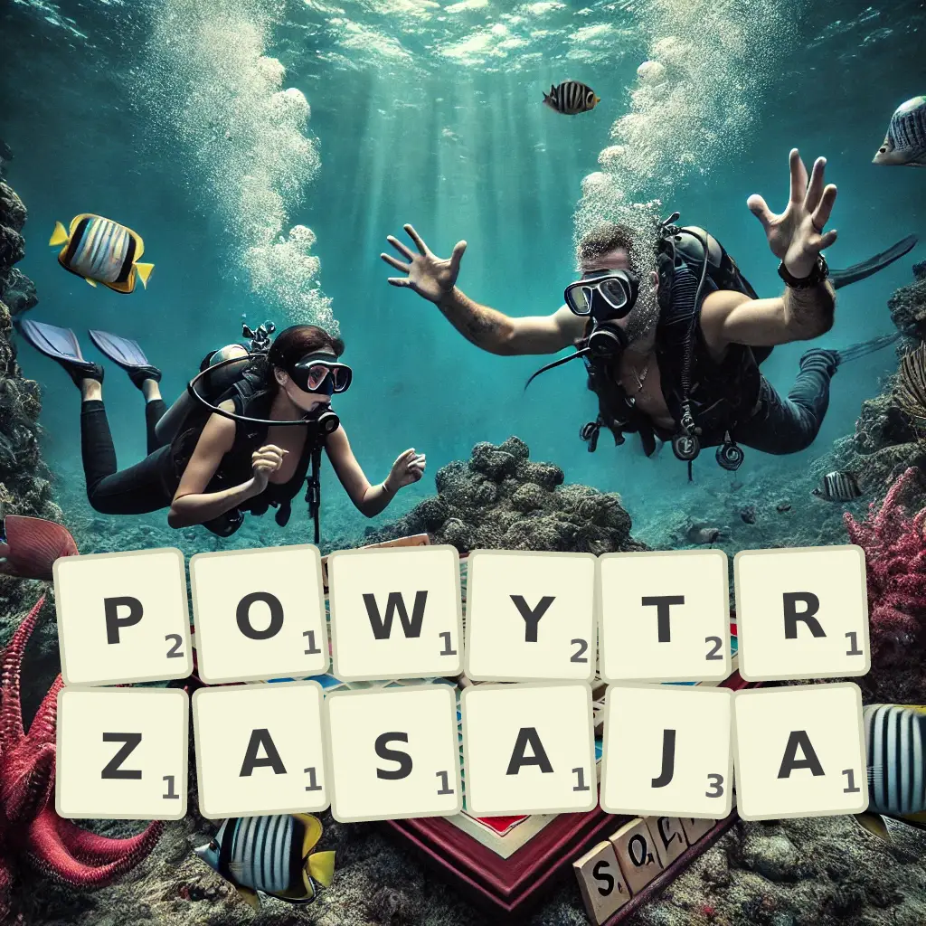 Słowa z liter POWYTRZĄSAJĄ