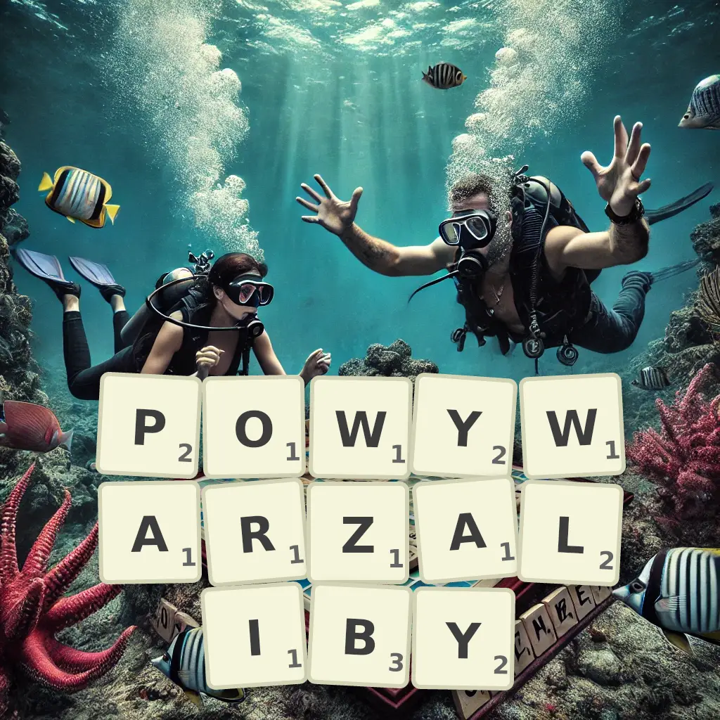 Słowa z liter POWYWARZALIBY