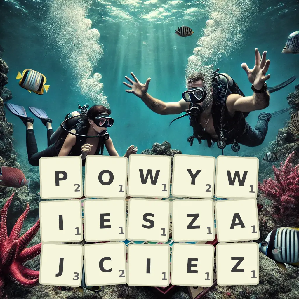 Słowa z liter POWYWIESZAJCIEŻ
