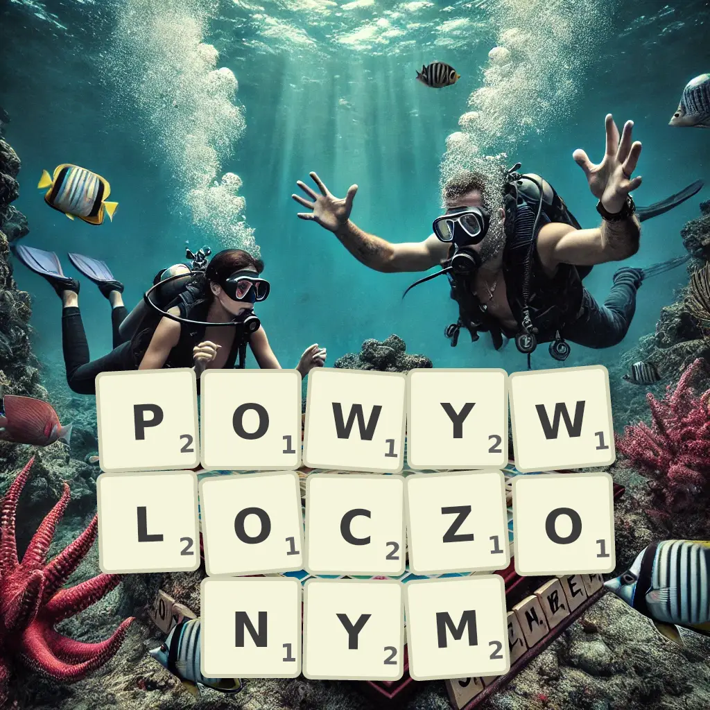 Lista słów z liter POWYWŁÓCZONYM Słowa z liter POWYWŁÓCZONYM