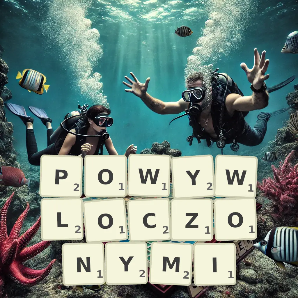 Lista słów z liter POWYWŁÓCZONYMI Słowa z liter POWYWŁÓCZONYMI