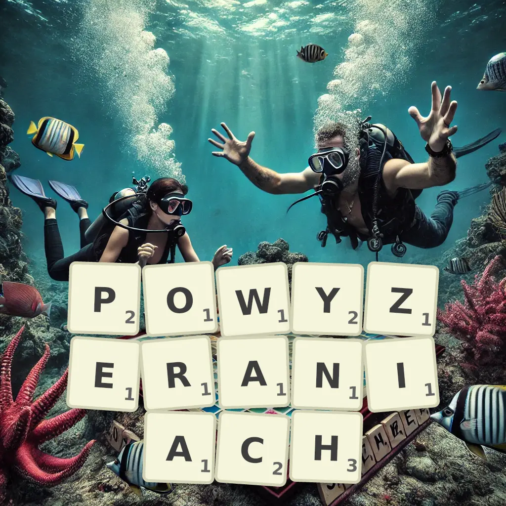 Słowa z liter POWYŻERANIACH