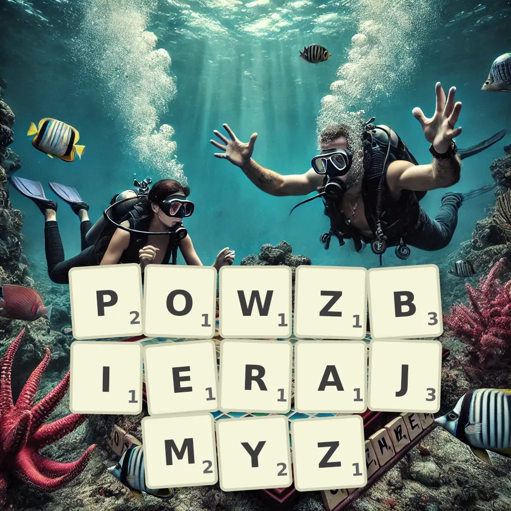 Słowa z liter POWZBIERAJMYŻ