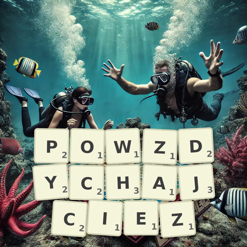 Słowa z liter POWZDYCHAJCIEŻ