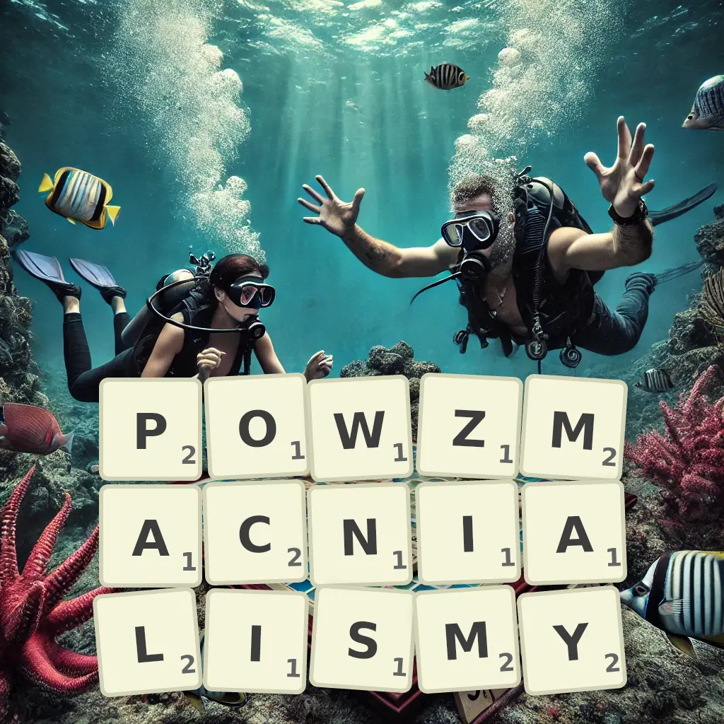 Lista słów z liter POWZMACNIALIŚMY Słowa z liter POWZMACNIALIŚMY