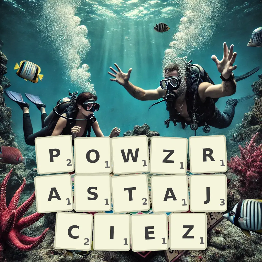 Słowa z liter POWZRASTAJCIEŻ