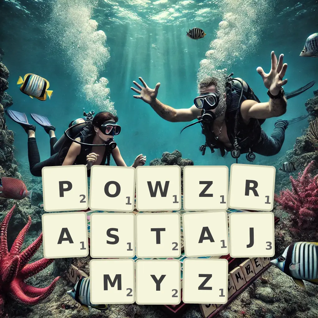 Słowa z liter POWZRASTAJMYŻ