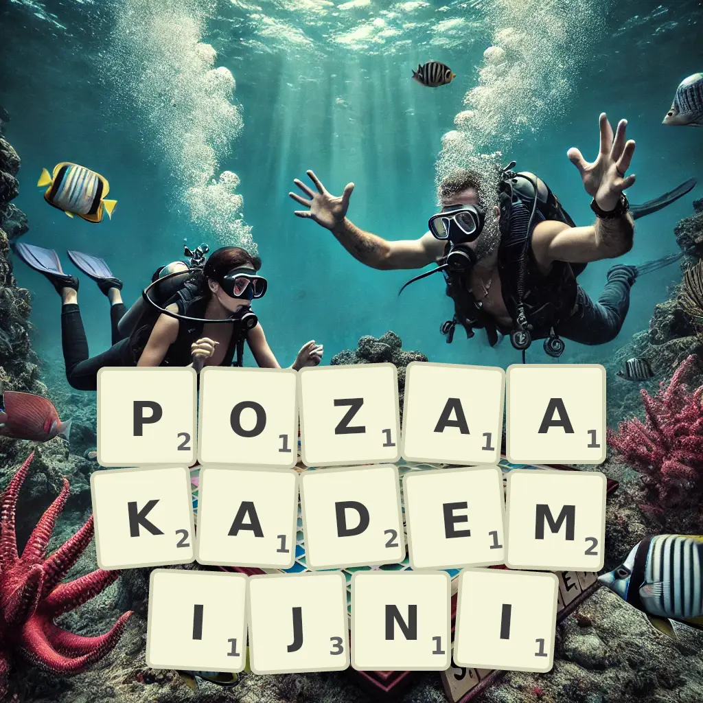 Słowa z liter POZAAKADEMIJNI