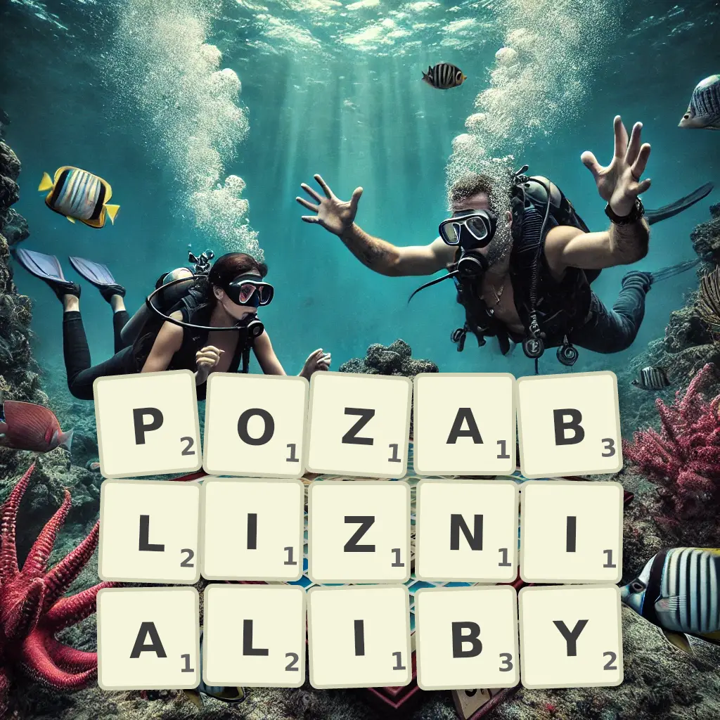 Lista słów z liter POZABLIŹNIALIBY Słowa z liter POZABLIŹNIALIBY