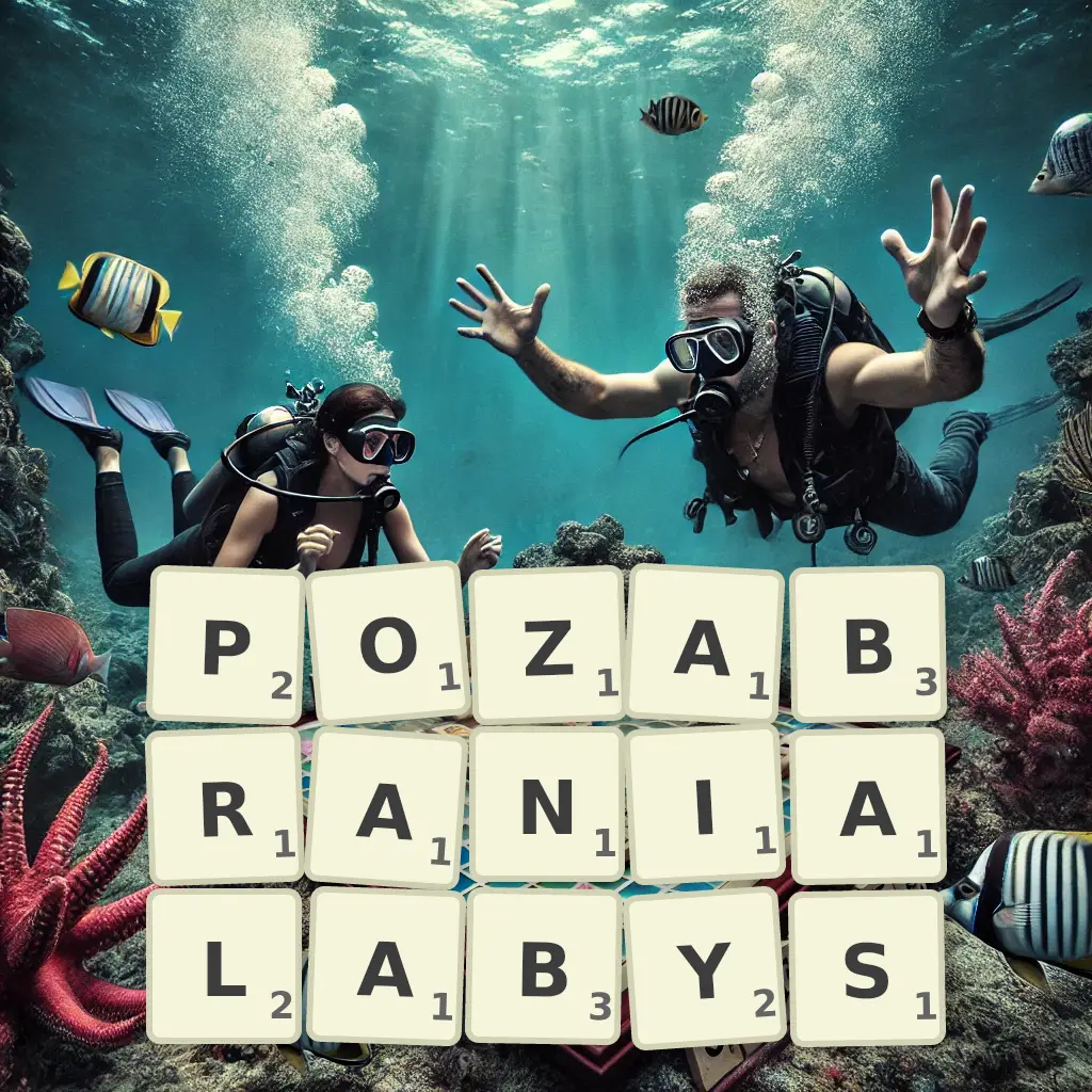 Słowa z liter POZABRANIAŁABYŚ