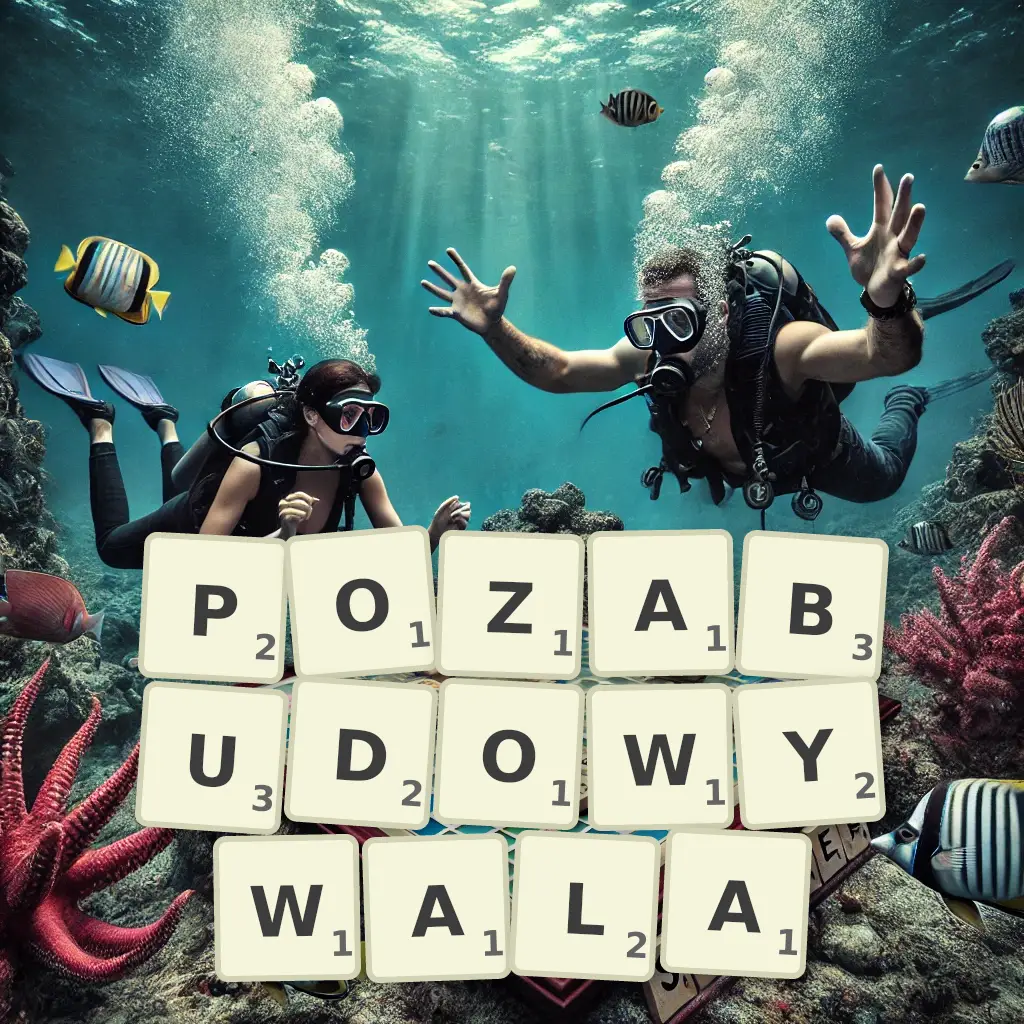 Słowa z liter POZABUDOWYWAŁA