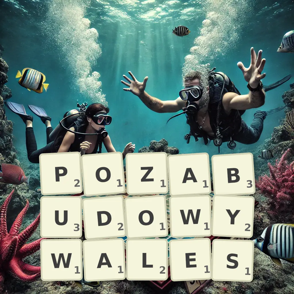 Słowa z liter POZABUDOWYWAŁEŚ