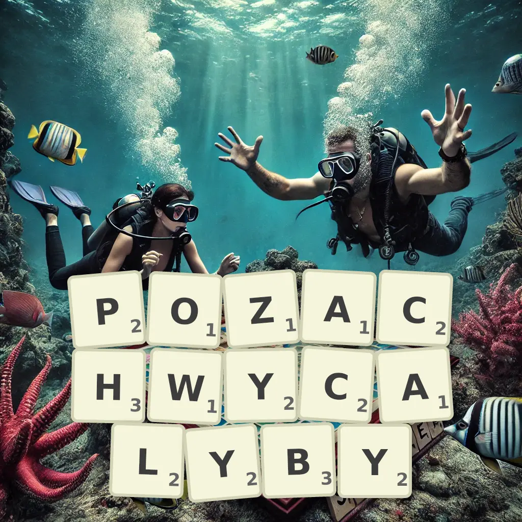 Słowa z liter POZACHWYCAŁYBY