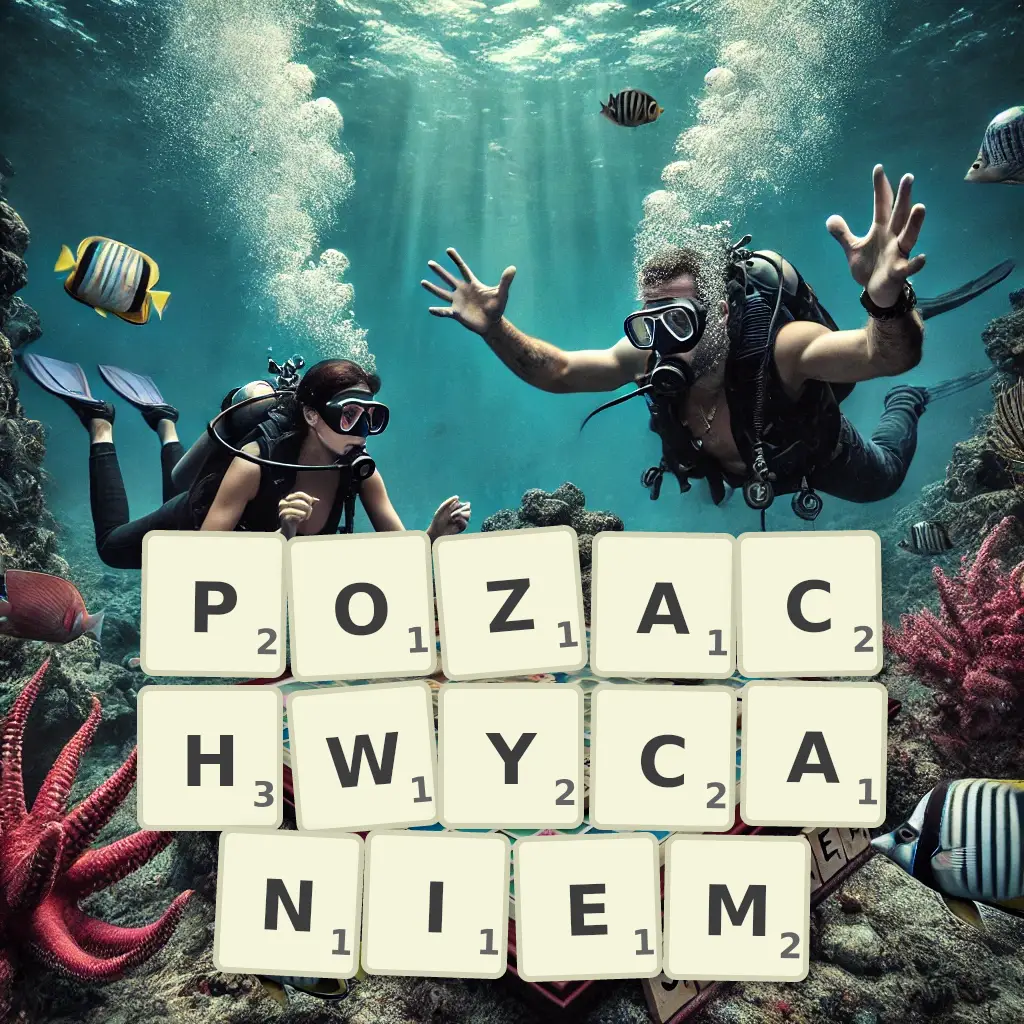 Słowa z liter POZACHWYCANIEM