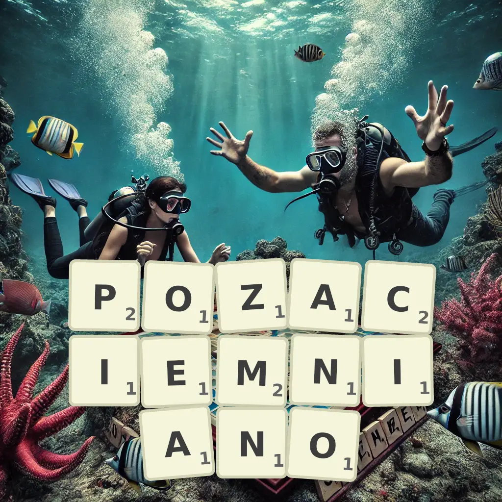 Słowa z liter POZACIEMNIANO