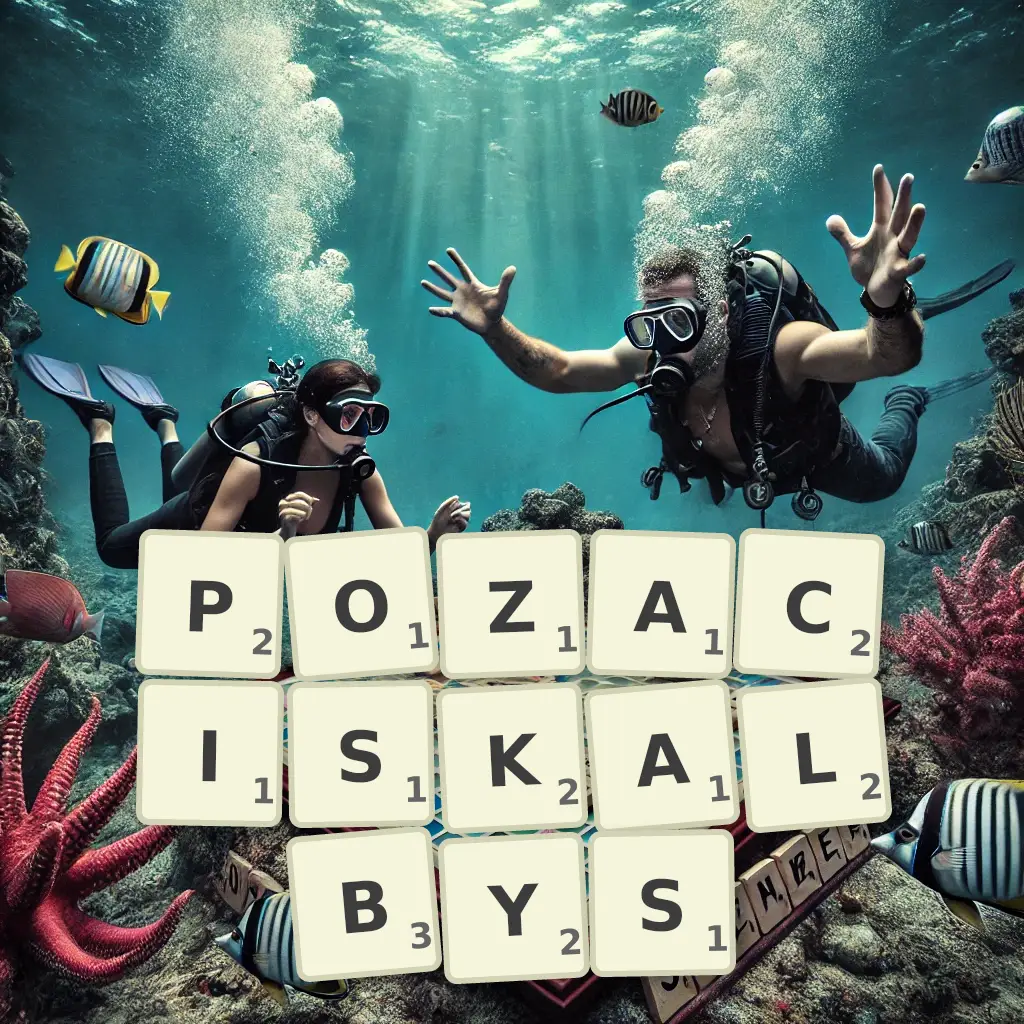 Słowa z liter POZACISKAŁBYŚ