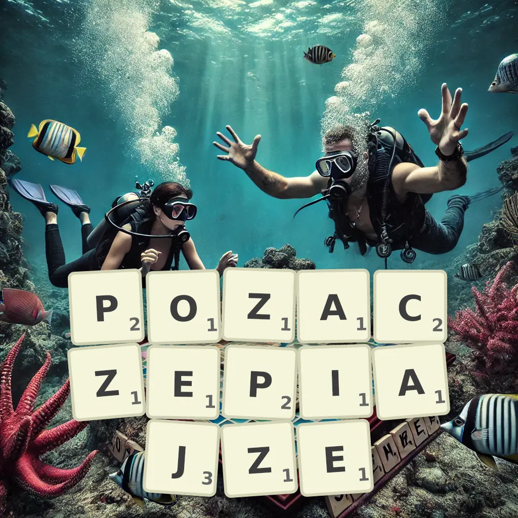 Słowa z liter POZACZEPIAJŻE