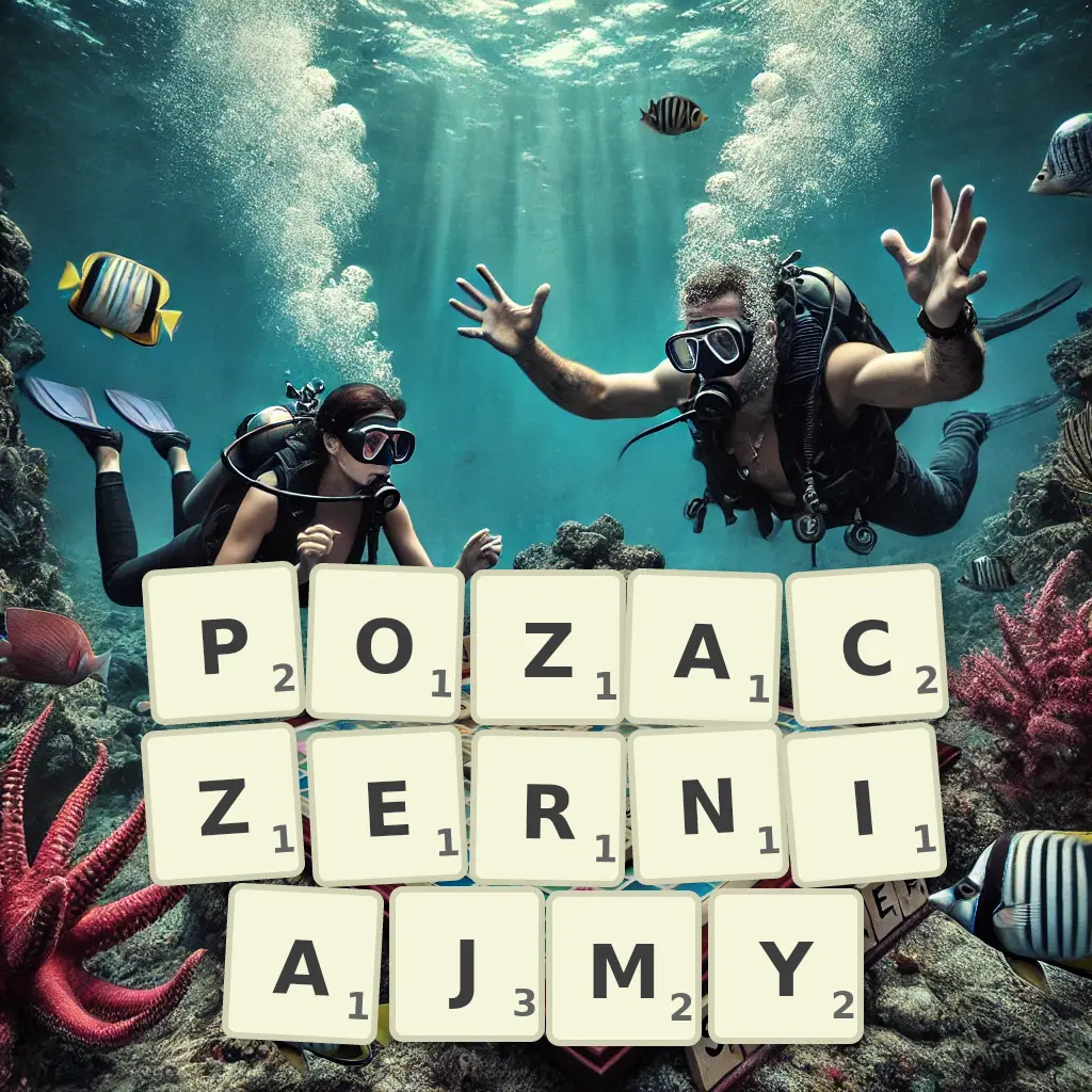 Lista słów z liter POZACZERNIAJMY Słowa z liter POZACZERNIAJMY