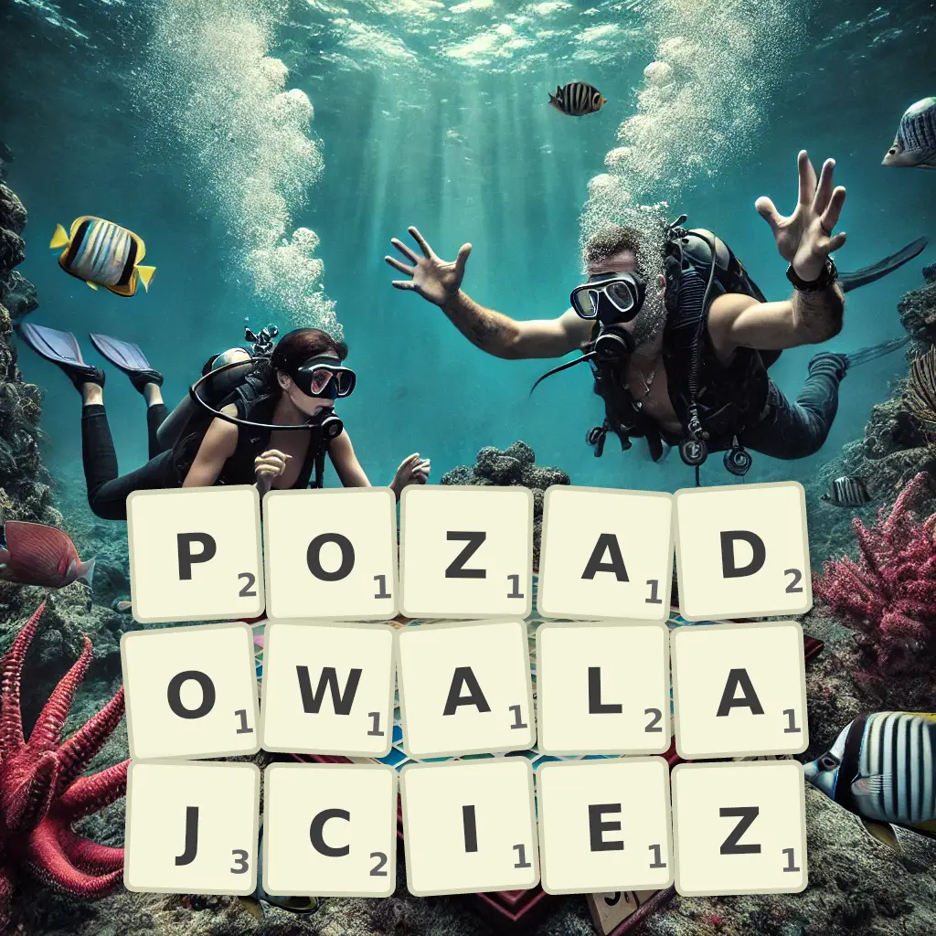 Słowa z liter POZADOWALAJCIEŻ