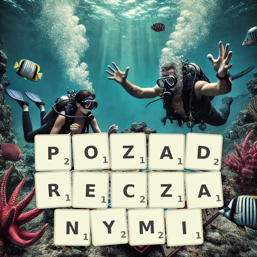 Lista słów z liter POZADRĘCZANYMI Słowa z liter POZADRĘCZANYMI