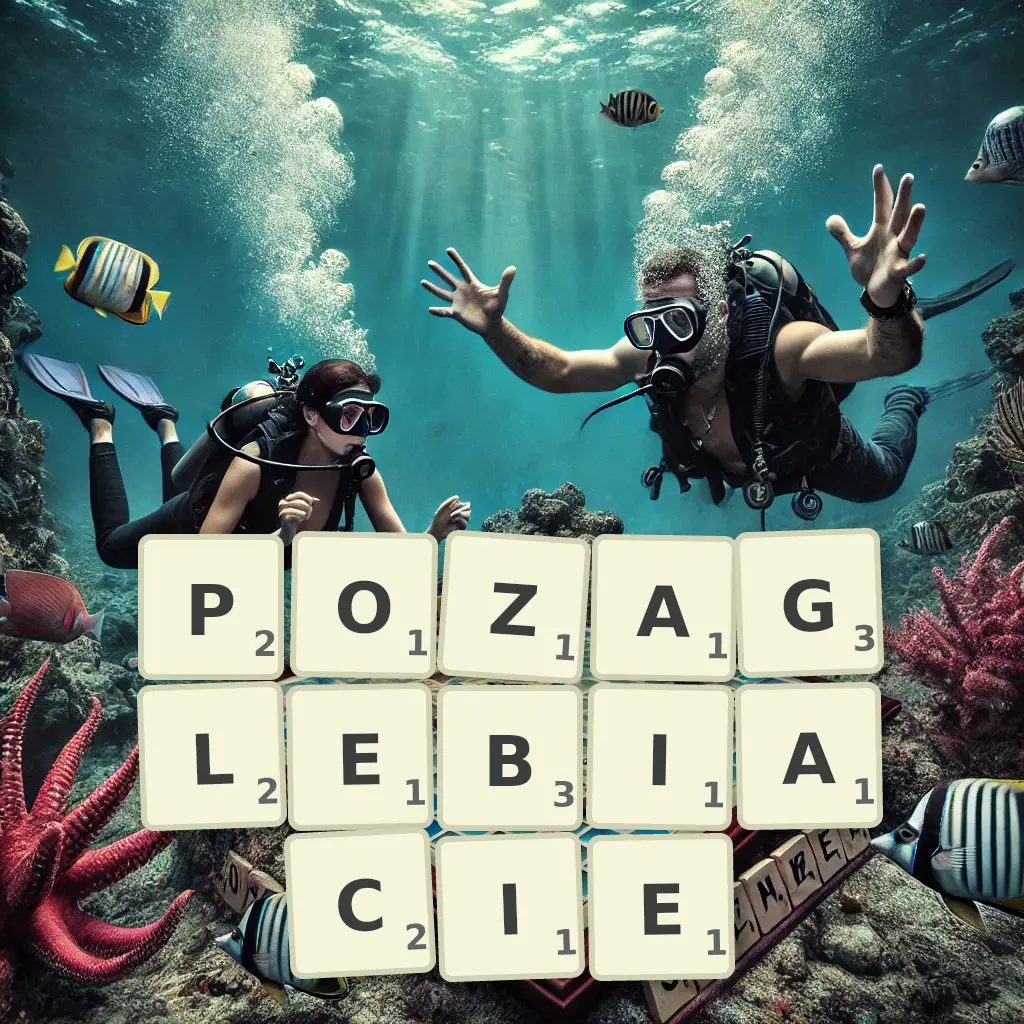 Słowa z liter POZAGŁĘBIACIE