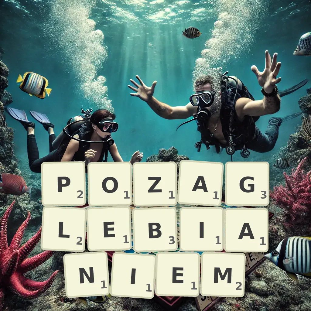 Lista słów z liter POZAGŁĘBIANIEM Słowa z liter POZAGŁĘBIANIEM