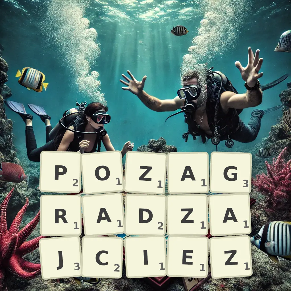 Słowa z liter POZAGRADZAJCIEŻ