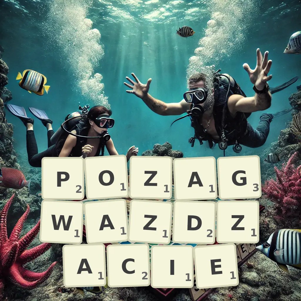 Lista słów z liter POZAGWAŻDŻACIE Słowa z liter POZAGWAŻDŻACIE