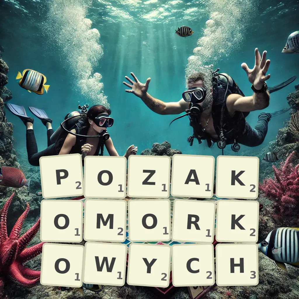 Słowa z liter POZAKOMÓRKOWYCH
