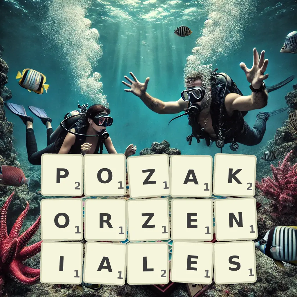 Słowa z liter POZAKORZENIAŁEŚ