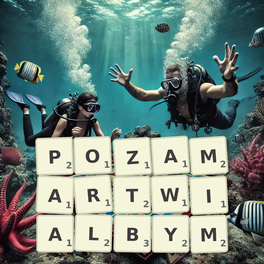Lista słów z liter POZAMARTWIAŁBYM Słowa z liter POZAMARTWIAŁBYM