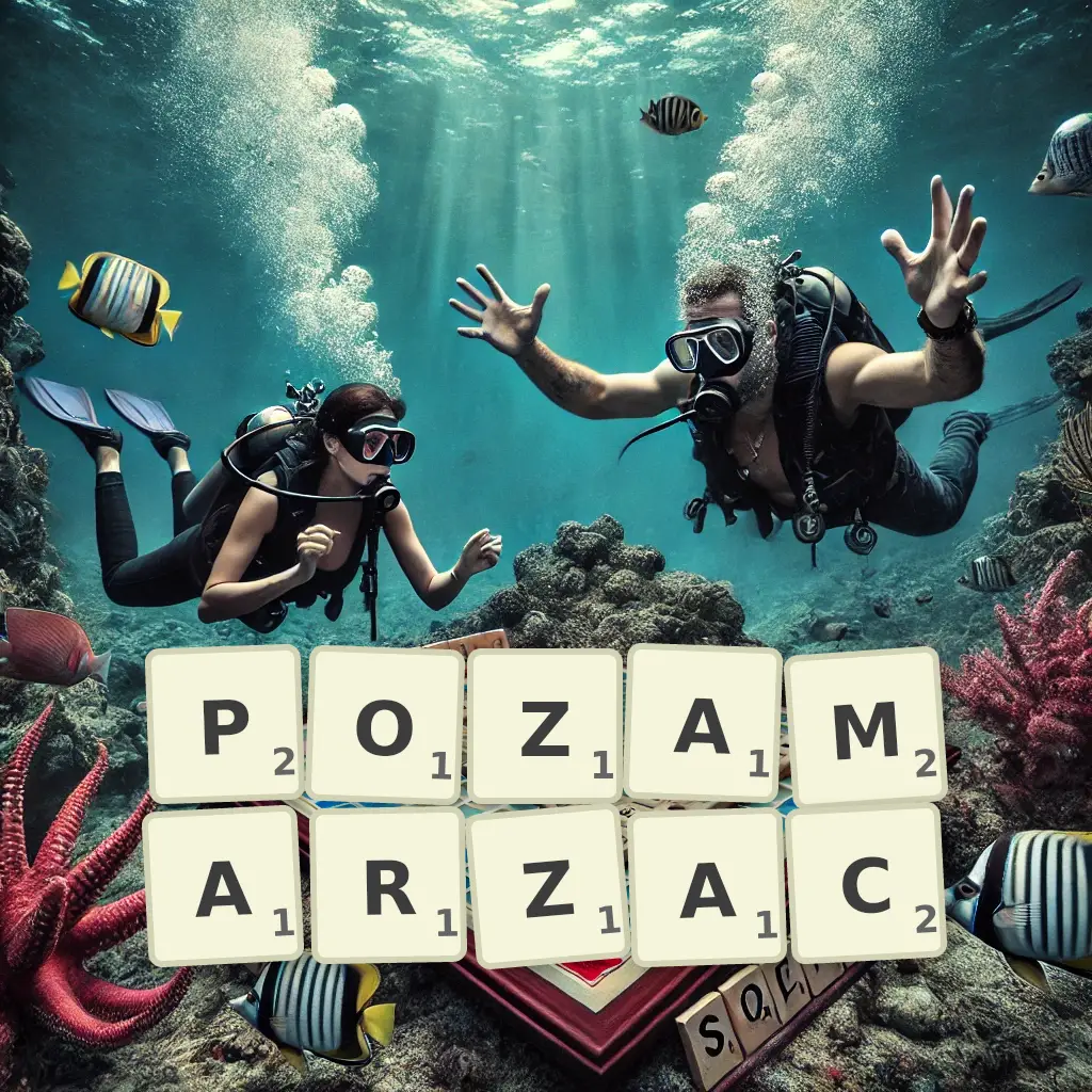 Słowa z liter POZAMARZAĆ