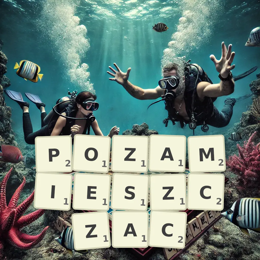 Lista słów z liter POZAMIESZCZAĆ Słowa z liter POZAMIESZCZAĆ