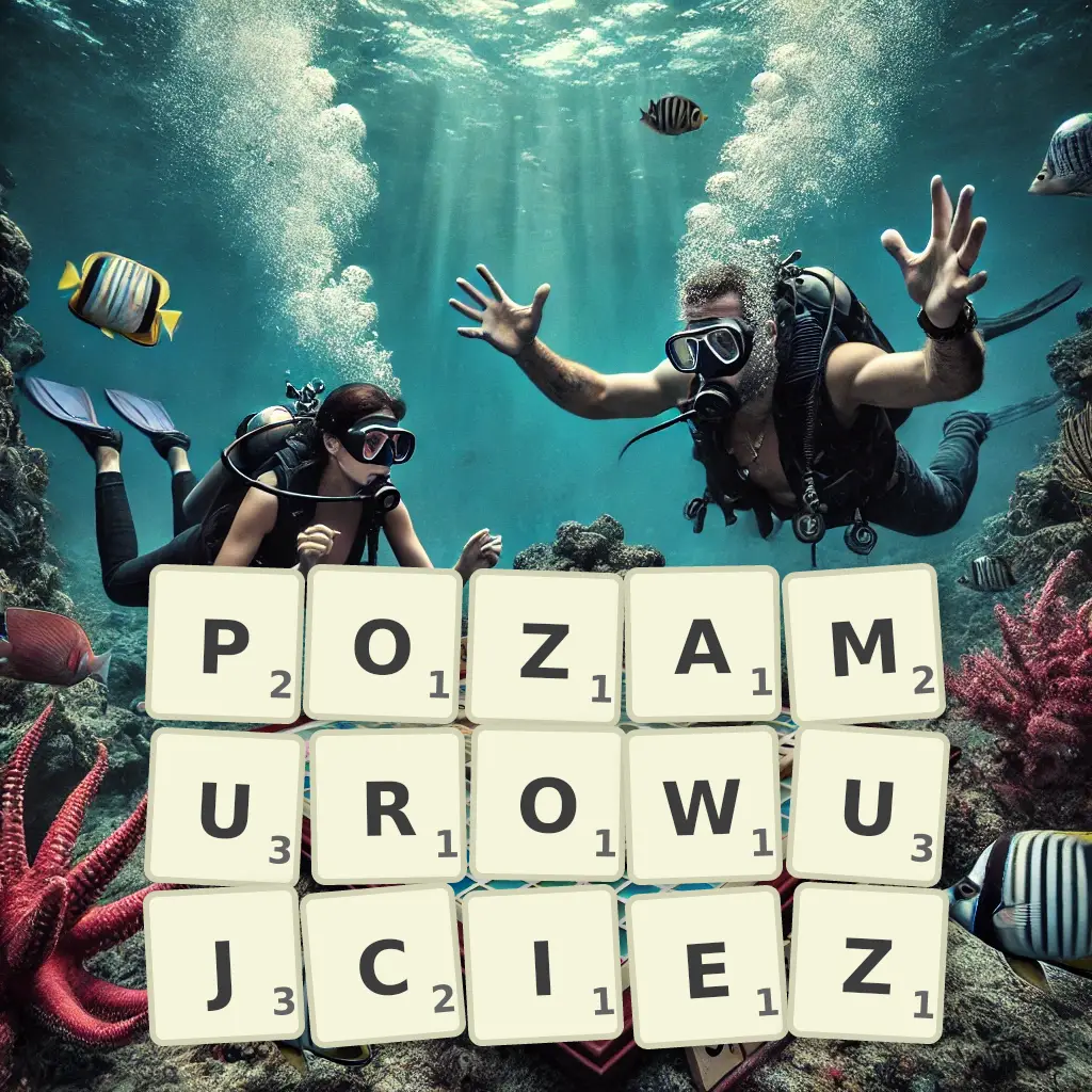 Słowa z liter POZAMUROWUJCIEŻ