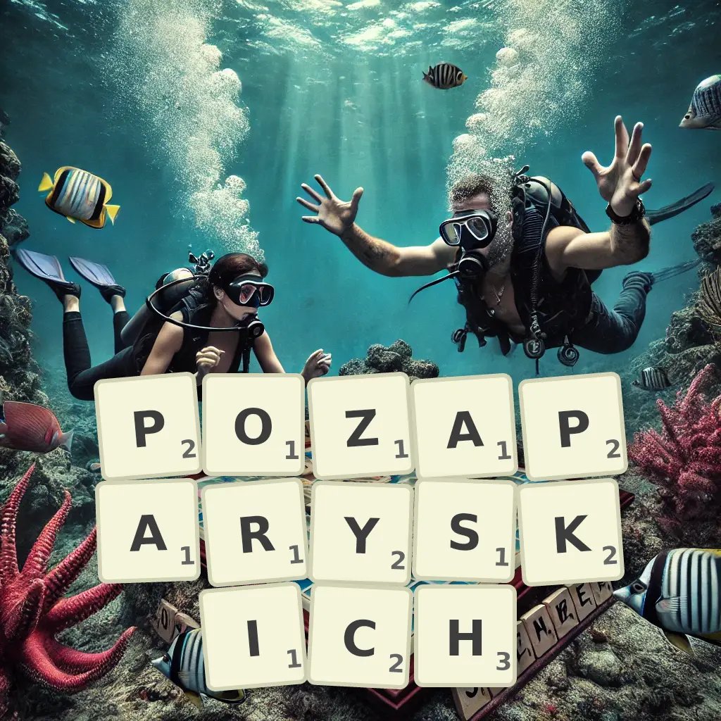 Lista słów z liter POZAPARYSKICH Słowa z liter POZAPARYSKICH