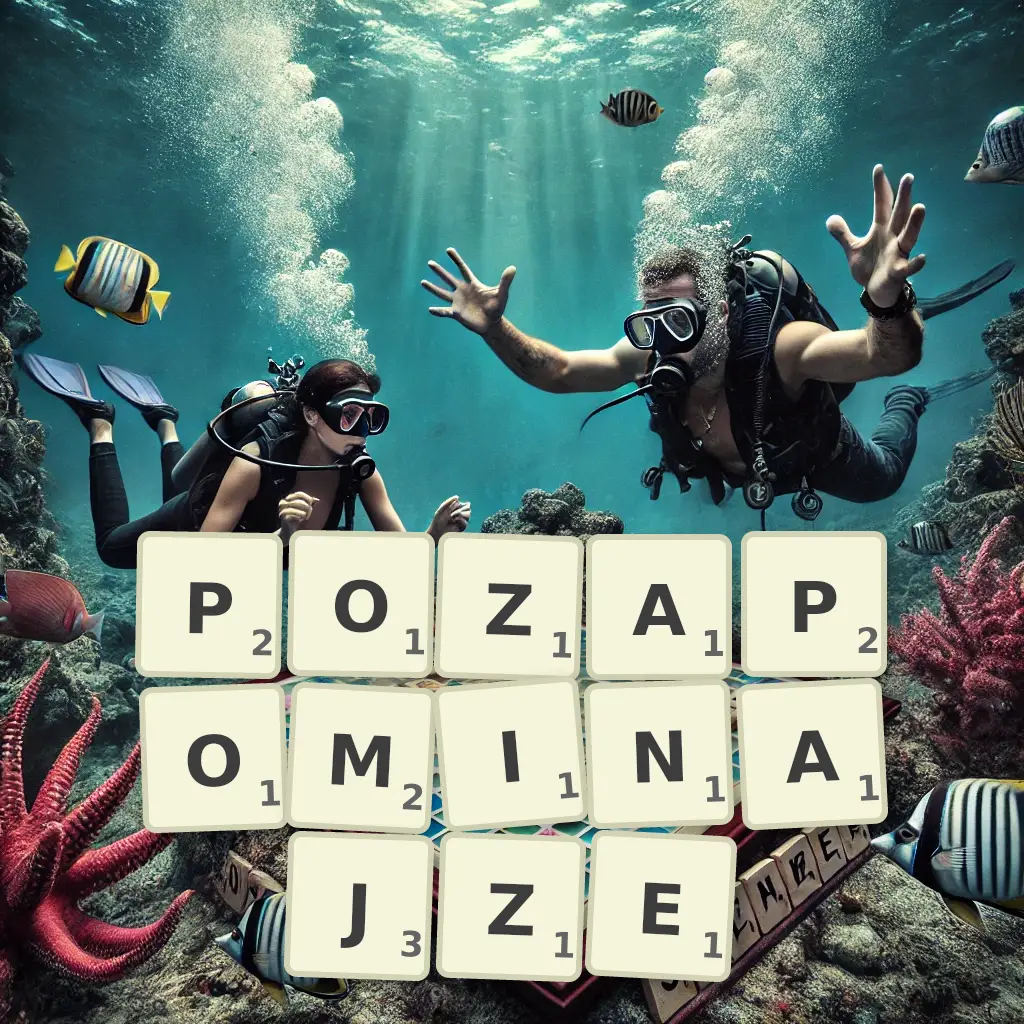 Słowa z liter POZAPOMINAJŻE