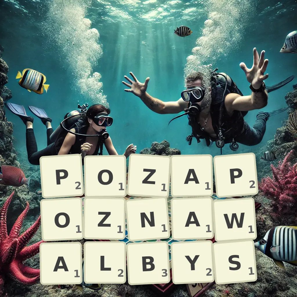 Słowa z liter POZAPOZNAWAŁBYŚ