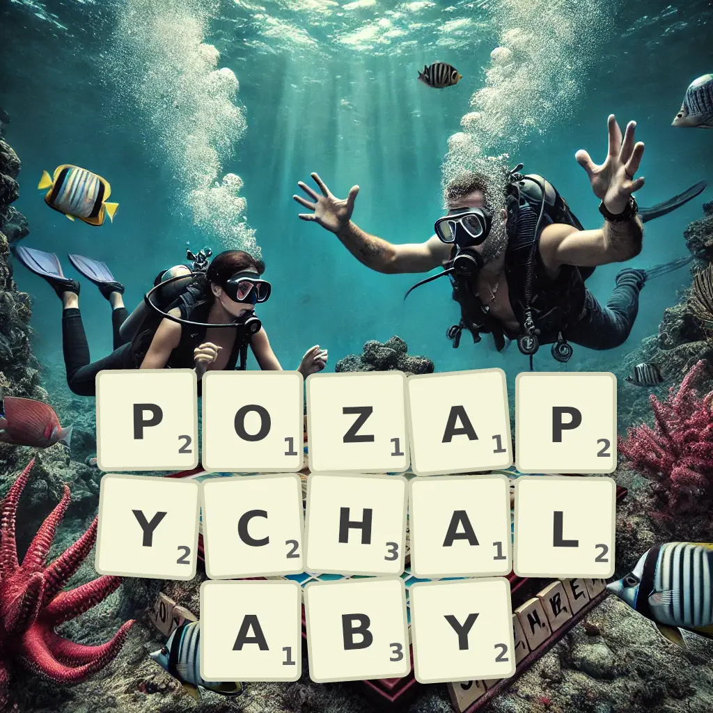 Słowa z liter POZAPYCHAŁABY