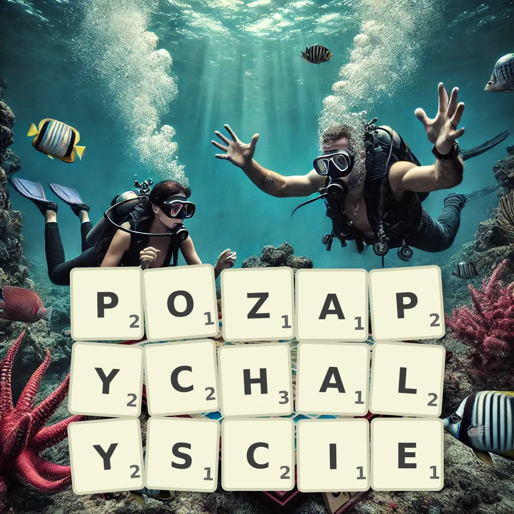 Słowa z liter POZAPYCHAŁYŚCIE
