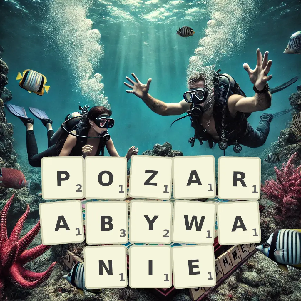 Lista słów z liter POZARĄBYWANIE Słowa z liter POZARĄBYWANIE