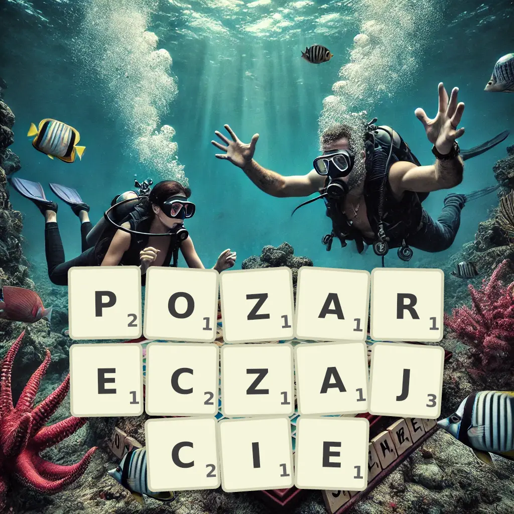 Słowa z liter POZARĘCZAJCIE