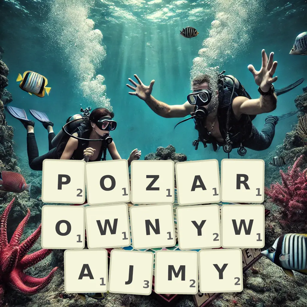 Słowa z liter POZARÓWNYWAJMY