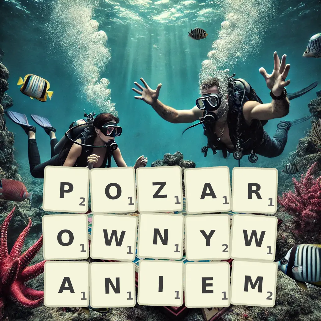 Lista słów z liter POZARÓWNYWANIEM Słowa z liter POZARÓWNYWANIEM