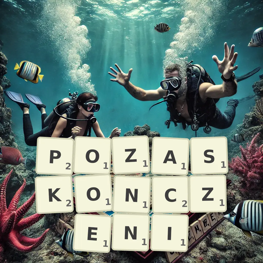 Słowa z liter POZASKOŃCZENI