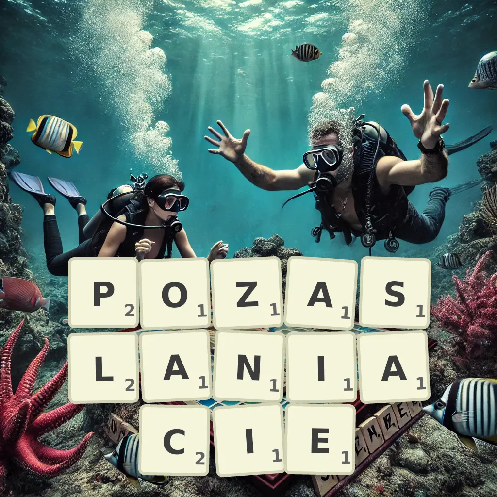 Słowa z liter POZASŁANIACIE