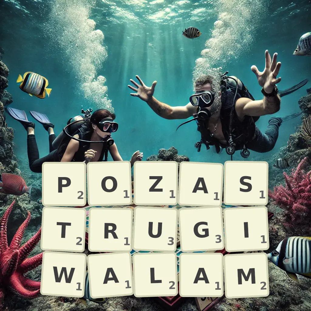 Słowa z liter POZASTRUGIWAŁAM